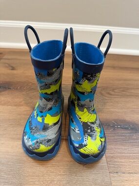Western Chief Shark Frenzy Toddler Rain Boots